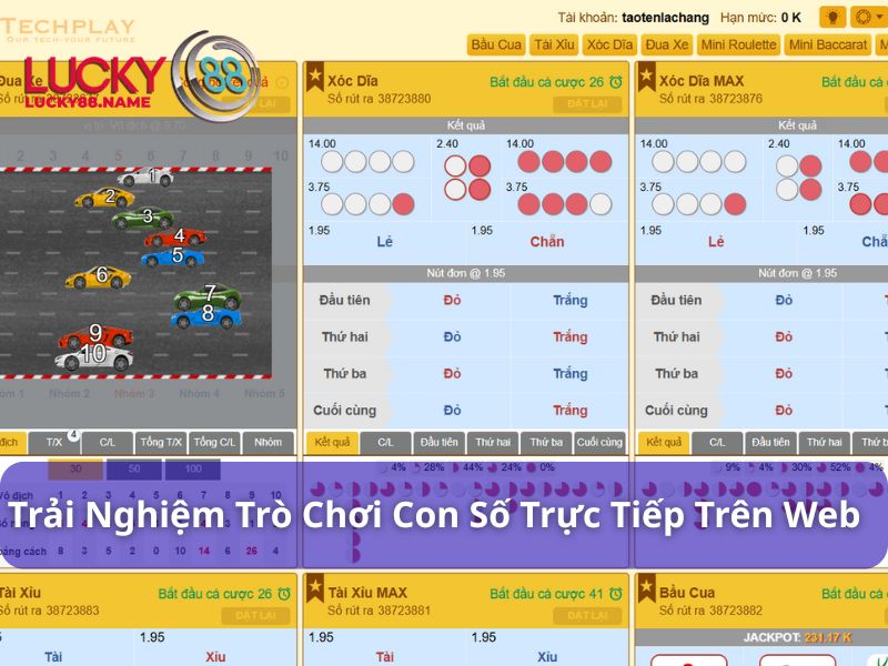 Trò chơi con số Lucky88 – Keno quay số siêu tốc, cược dễ thắng 3 Trải nghiệm trò chơi con số trực tiếp trên web