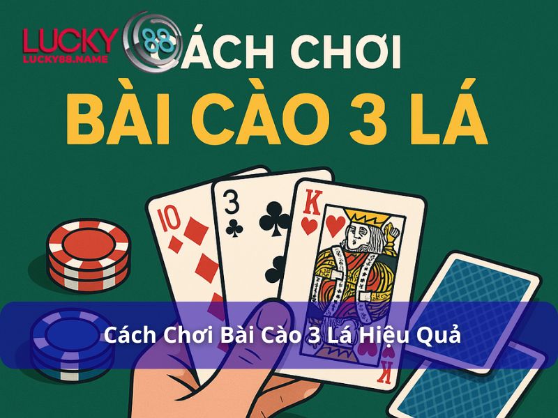 Cách Chơi Bài Cào 3 Lá Hiệu Quả Từ Tay Chơi Chuyên Nghiệp
