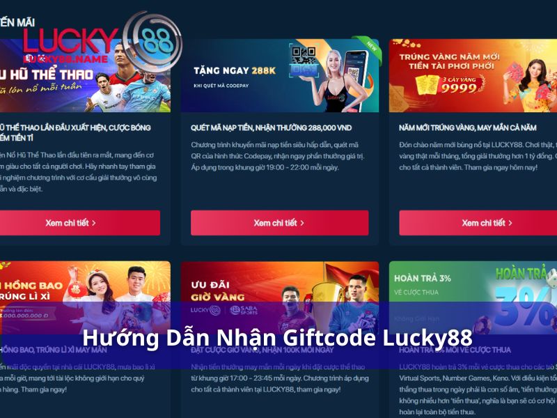 Giftcode Lucky88 - Hướng Dẫn Cách Nhận Chỉ Với Vài Bước 2 Đăng ký tài khoản nhận giftcode Lucky88