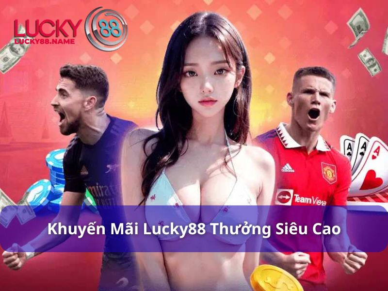 Khuyến Mãi Lucky88 - Nạp 1 Lời 10 Siêu Hấp Dẫn 1 Giới thiệu khuyến mãi Lucky88 hấp dẫn